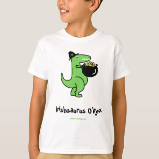 Customizable Irishsaurus O'Rex T-Shirt