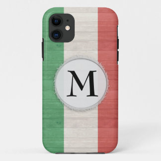 Customizable Italian Flag Case iPhone 11