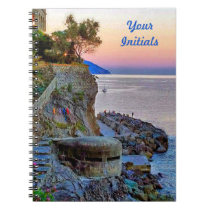 Customizable Italian Riviera Notebook