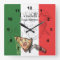 Customizable Italian Themed Restaurant Clock