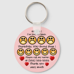 Customizable I've Lost My Keys Keychain