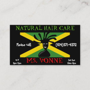 Customizable Jamaica Flag Business Card