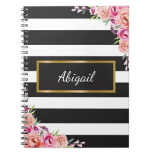 Customizable Journal Spiral Bound with Lined Pages