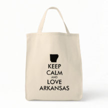 Customizable KEEP CALM and LOVE ARKANSAS