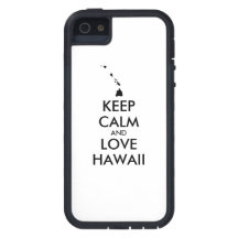 Customizable KEEP CALM and LOVE HAWAII