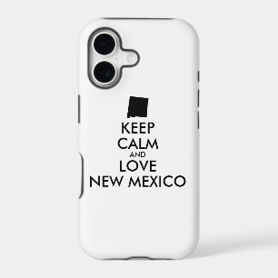 Customizable KEEP CALM and LOVE NEW MEXICO