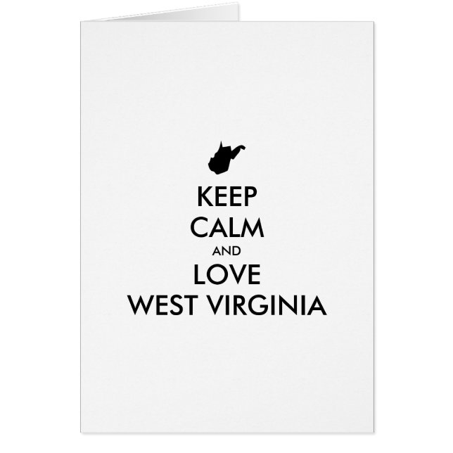 Customizable KEEP CALM and LOVE SOUTH CAROLINA (Front)