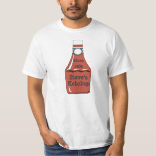 Customizable Ketchup Bottle Shirt