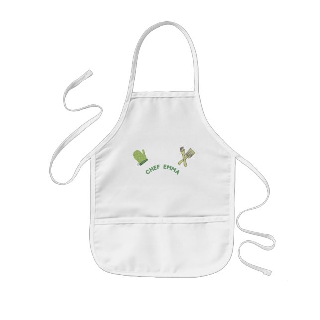 Customizable Kids Apron | Little Chef (Front)