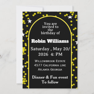 Customizable Kids Birthday Invitation   Editable 