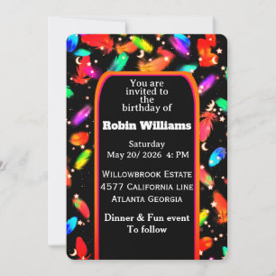 Customizable Kids Birthday Invitation Editable