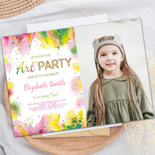 Customizable Kids Party Invitations