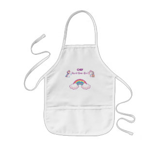 Customizable Kid's Unicorn Apron