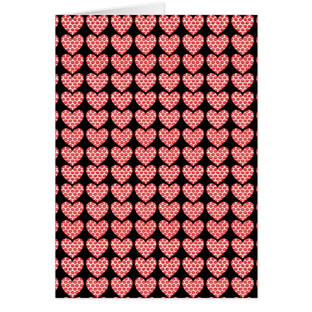 Customizable Kissy Lips Hearts (Front)