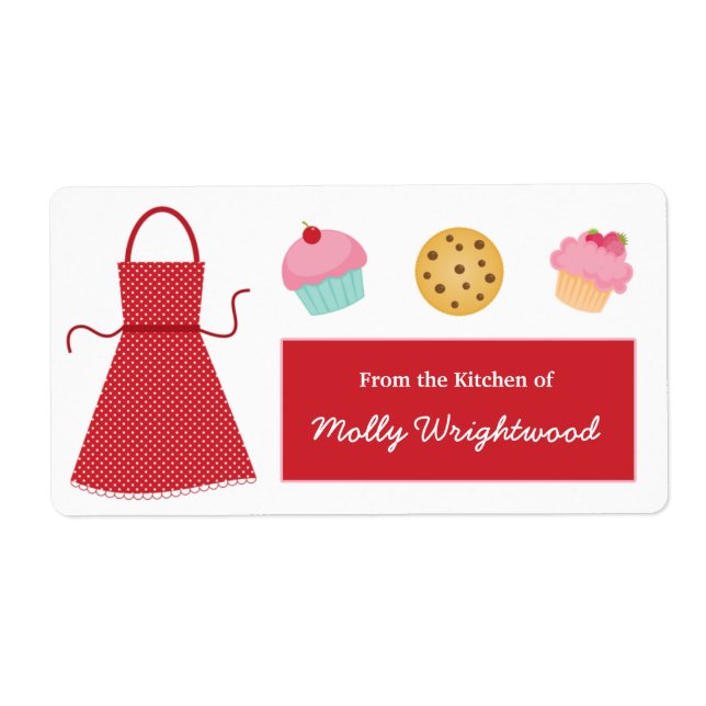 Customizable Kitchen Labels (Front)