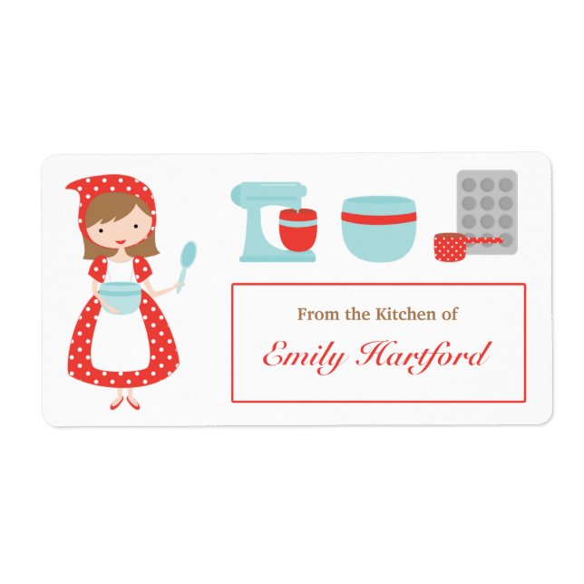 Customizable Kitchen Labels (Front)