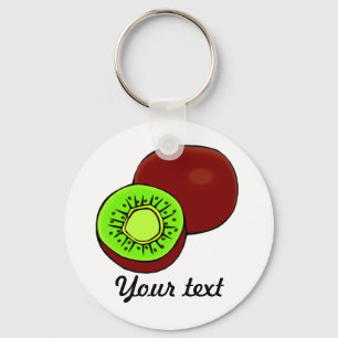 Customizable Kiwi Keychain (LIGHT)