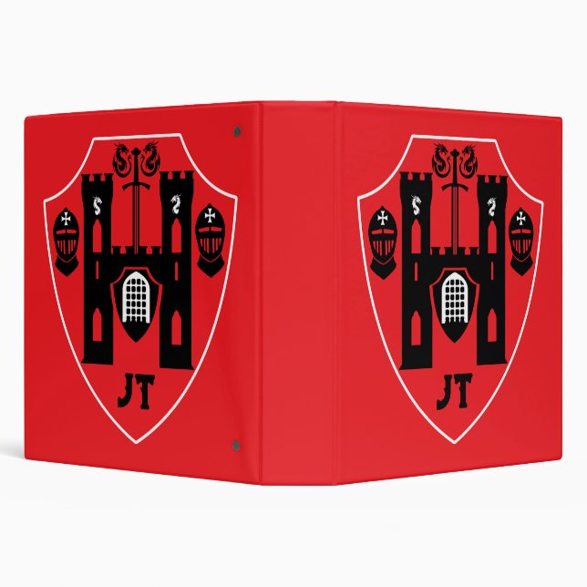Customizable Knights Shield Binder (Background)