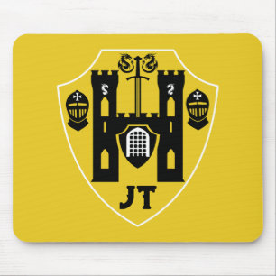 Customizable Knights Shield Mouse Pad