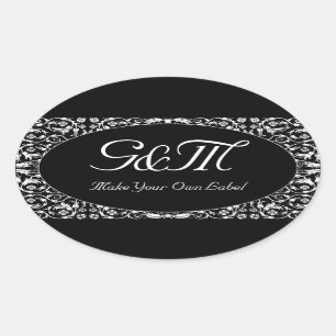 Customizable Label Floral