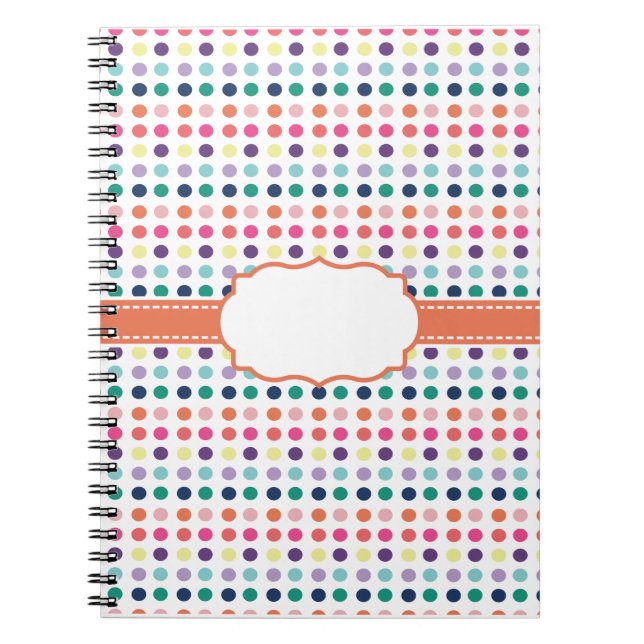 Customizable Label Subject Notebook PlannerJournal (Front)