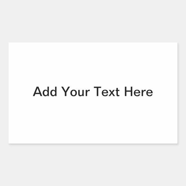 Customizable Label Template (Front)