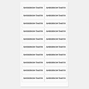 Customizable Labels for Fabric Crafter or Artist