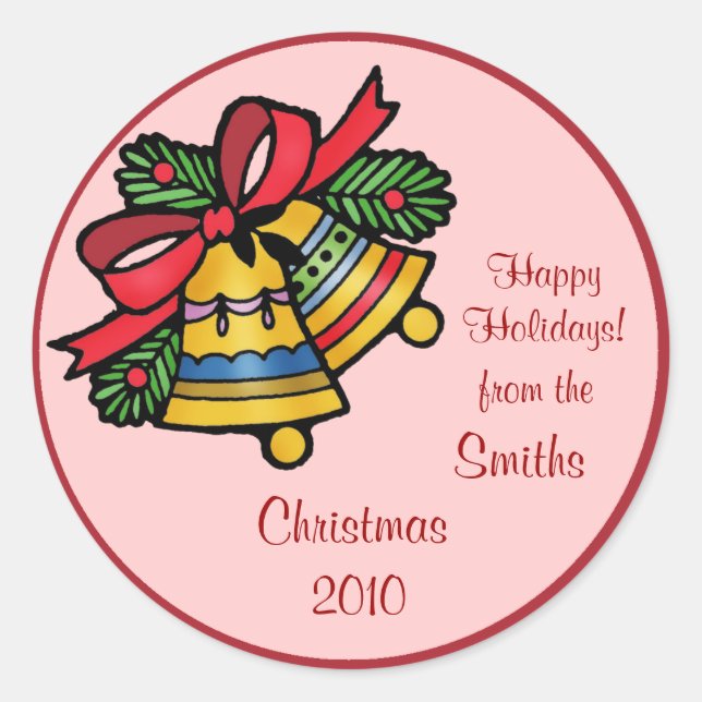 Customizable Labels for Holiday Gifting (Front)