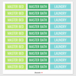 Customizable Labels For Moving Boxes