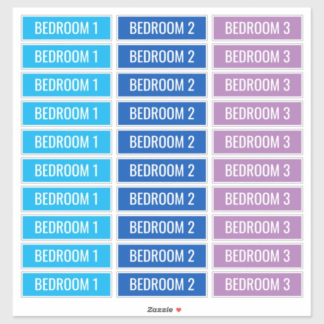 Customizable Labels For Moving Boxes (Sheet)