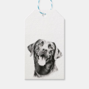 Customizable Labrador Retriever Gift Tags