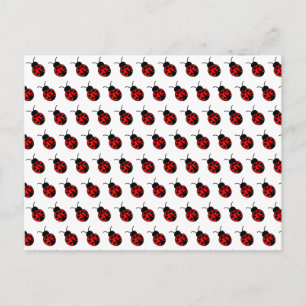 Customizable Ladybugs Postcard