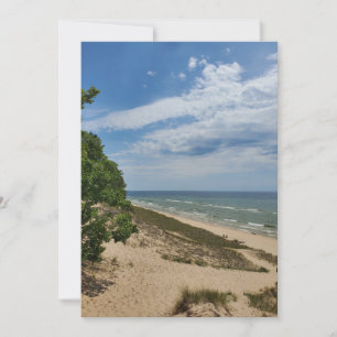 Customizable Lake Michigan Invitation