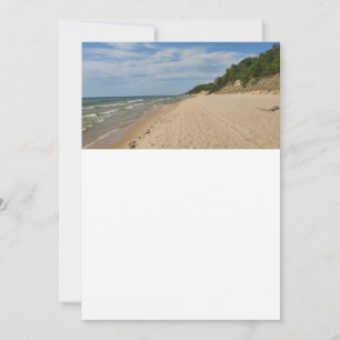 Customizable Lake Michigan Invitation