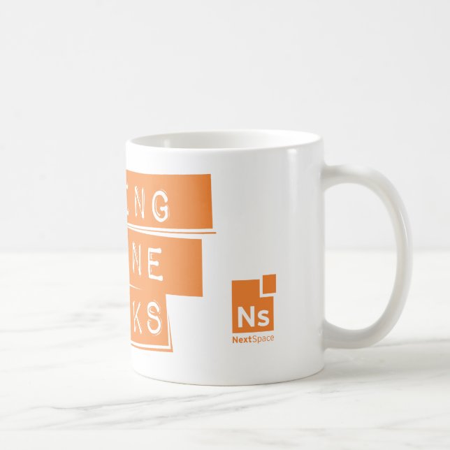 Customizable Large Mug with NextSpace logo (Right)