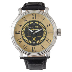 Customizable Law School Graduation Gifts Men Watch