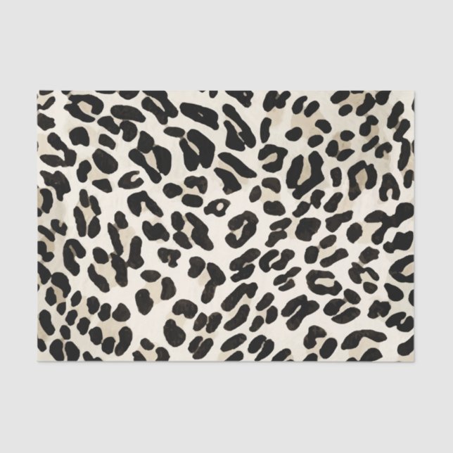 Customizable Leopard Print Tissue Paper (Front)