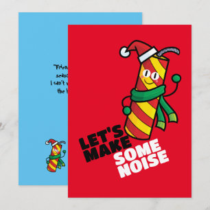 Customizable Let's make some noise Invitation