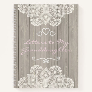 Customizable Letters to my Granddaughter Notebook