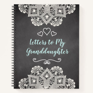 Customizable Letters to my Granddaughter Notebook