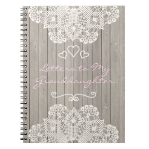 Customizable Letters to my Granddaughter Notebook