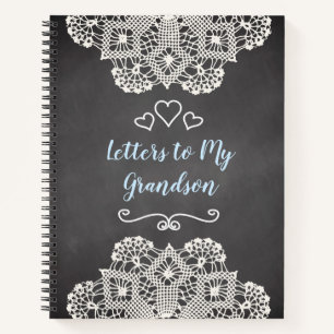 Customizable Letters to my Grandson Notebook