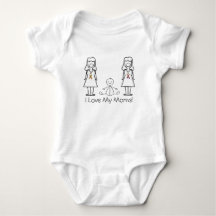Customizable LGBT 2 Moms & Baby