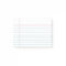 Customizable Lined Notebook Paper Sticky Notes