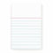 Customizable Lined Notebook Paper Sticky Notes