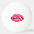 Customizable Lip Ping Pong Ball Beer Pong Lipstick