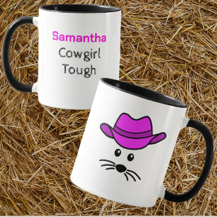 Customizable Little Mouse Cowgirl Mug