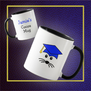 Customizable Little Mouse Graduate Mug