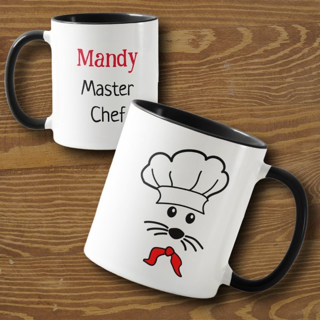 Customizable Little Mouse Master Chef Mug (Creator Uploaded)