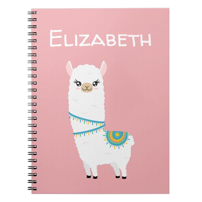 Customizable Llama Notebook (Front)